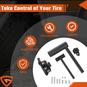 DURAFORCE For Harbor Freight Manual Tire Changer Duck Head Modification Kit w/Duck Head US