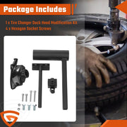 DURAFORCE For Harbor Freight Manual Tire Changer Duck Head Modification Kit w/Duck Head US