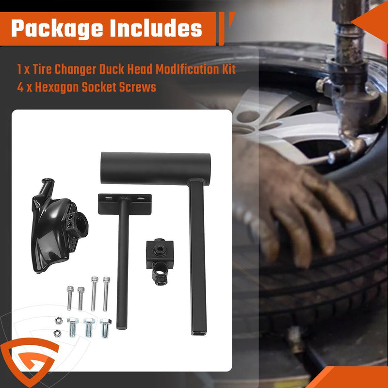 DURAFORCE For Harbor Freight Manual Tire Changer Duck Head Modification Kit w/Duck Head US