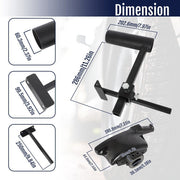 DURAFORCE For Harbor Freight Manual Tire Changer Duck Head Modification Kit w/Duck Head US