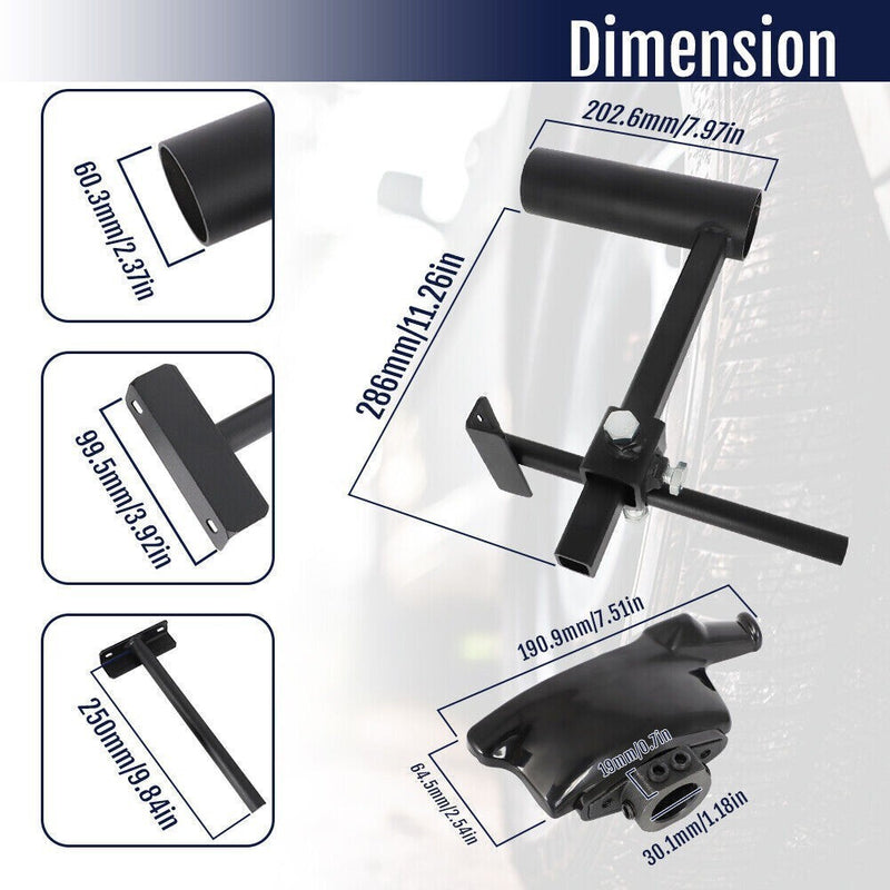 DURAFORCE For Harbor Freight Manual Tire Changer Duck Head Modification Kit w/Duck Head US