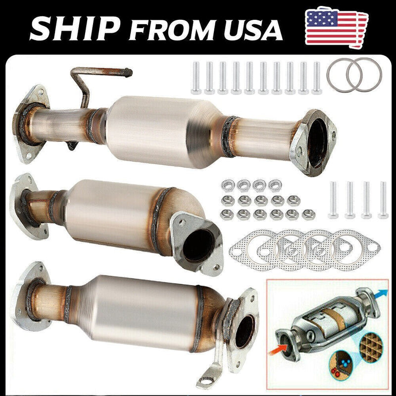 DURAFORCE Catalytic Converter Set Fit 2009-2017 Chevy Traverse 3.6L 08-17 Buick Enclave US