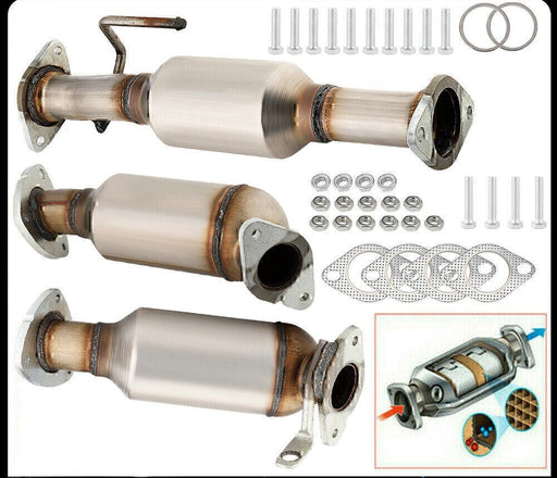 DURAFORCE Catalytic Converter Set Fit 2009-2017 Chevy Traverse 3.6L 08-17 Buick Enclave