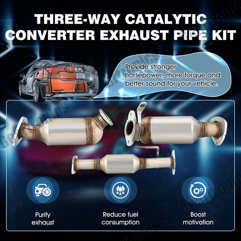 DURAFORCE Catalytic Converter Set Fit 2009-2017 Chevy Traverse 3.6L 08-17 Buick Enclave US