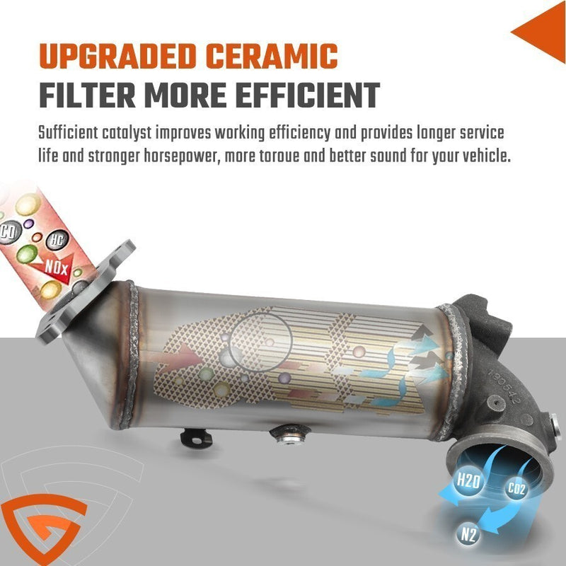 DURAFORCE EPA Front Manifold Catalytic Converter Fit 2016-2019 Chevrolet Malibu 1.5L TURBO