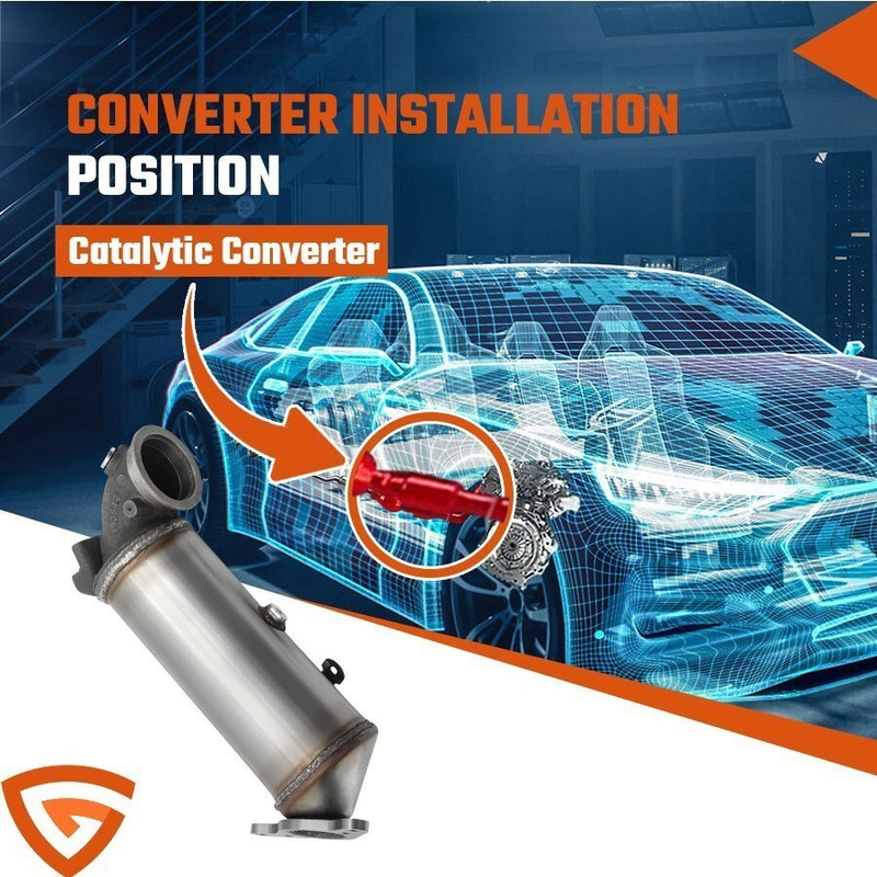 DURAFORCE EPA Front Manifold Catalytic Converter Fit 2016-2019 Chevrolet Malibu 1.5L TURBO