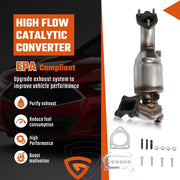 DURAFORCE EPA Front Exhaust Catalytic Converter Kit - For 2013 2014-2017 Honda Accord 2.4L