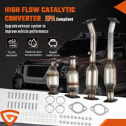 DURAFORCE EPA Catalytic Converter Set For 2005-2018 Nissan Pathfinder Xterra Frontier 4.0L