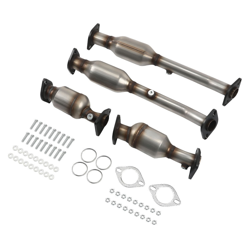 DURAFORCE EPA Catalytic Converter Set For 2005-2018 Nissan Pathfinder Xterra Frontier 4.0L