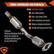 DURAFORCE EPA Catalytic Converter Kit For Toyota Corolla Matrix 1.8L 2003-2008 Direct-Fit
