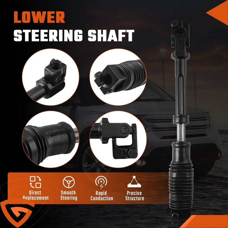 DURAFORCE Lower Steering Shaft Fit for Ford Explorer V8 4.6L 2002-2010 6L2Z3B676B 425-384