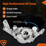 DURAFORCE Engine Oil Pump for 11-23 Chrysler 300 Dodge Jeep Ram Volkswagen 3.6L 68252670AP