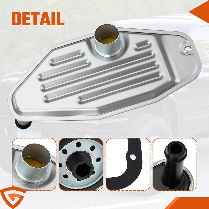 DURAFORCE Transmission Fluid Filter Gasket Kit 5013470AC For Dodge Ram 1500 45RFE Yfnejesq