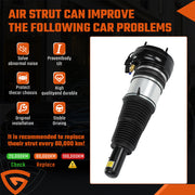 DURAFORCE For Audi A8 S8 D4 4H Quattro Front Air Suspension Strut *4G0616039AB 2010 - 2018