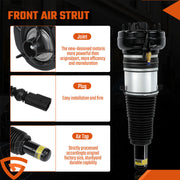 DURAFORCE For Audi A8 S8 D4 4H Quattro Front Air Suspension Strut *4G0616039AB 2010 - 2018