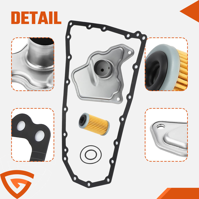 DURAFORCE Transmission Oil Filter & Gasket Kit For Nissan ALTIMA 31728-29X0D 31726-28X0A Y