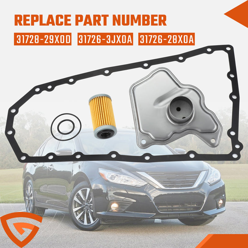 DURAFORCE Transmission Oil Filter & Gasket Kit For Nissan ALTIMA 31728-29X0D 31726-28X0A Y