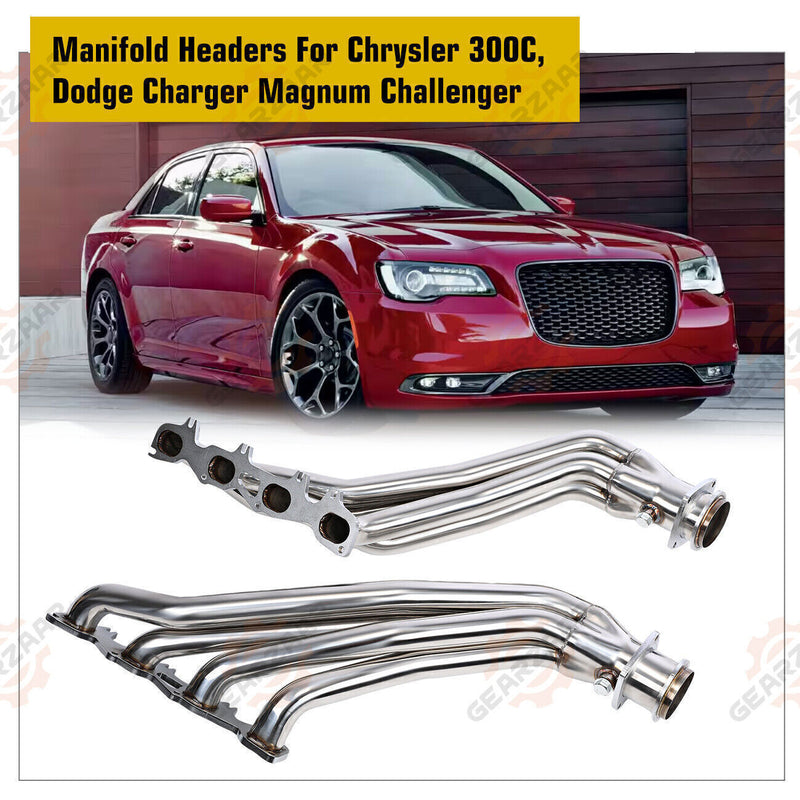 DURAFORCE Stainless Exhaust Hearder For Chrysler 300C Dodge Charger Magnum Challenger 5.7L