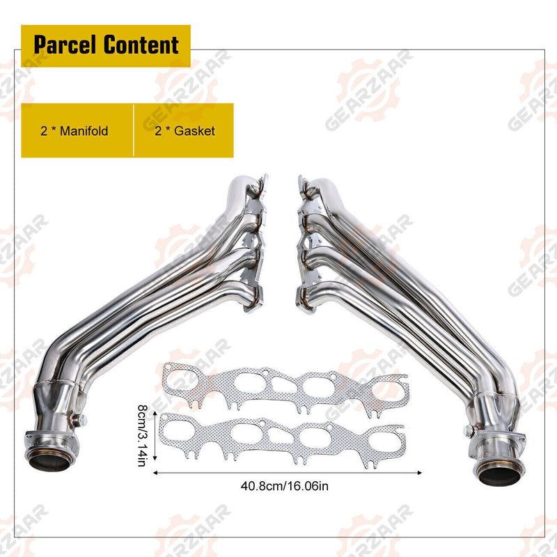 DURAFORCE Stainless Exhaust Hearder For Chrysler 300C Dodge Charger Magnum Challenger 5.7L