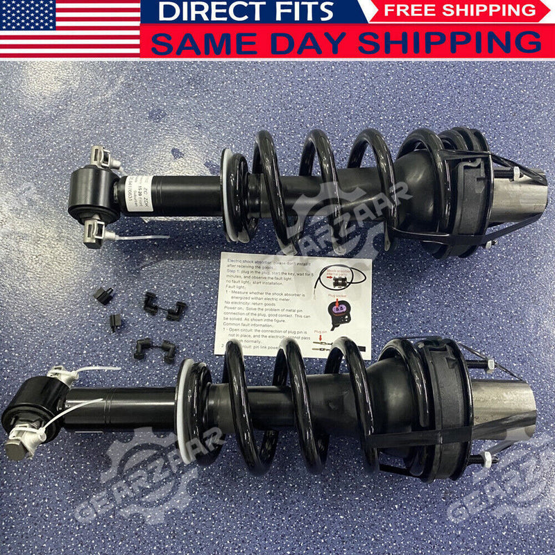DURAFORCE Pair Front Shock Struts Assys For Escalade Tahoe GMC Sierra Denali 1500,84176631