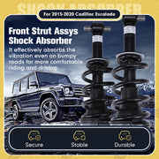 DURAFORCE Pair Front Shock Struts Assys For Escalade Tahoe GMC Sierra Denali 1500,84176631