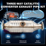 DURAFORCE Catalytic Converter For 1998 1999 2000 2001 2002 Honda Accord DX ,EX LX 2.3L US