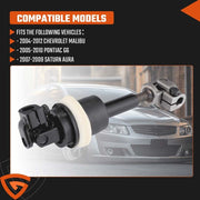 DURAFORCE For Chevy Malibu Pontiac G6 04-12 Intermediate Steering Shaft 425-156 19178081