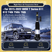 DURAFORCE Rear Right Air Shock Strut 37107915954 For BMW 740i 750i 760i 760Li M760 G11 !