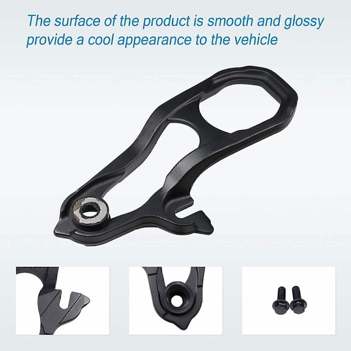DURAFORCE For 2019-2023 Dodge Ram 1500 DT Front Black Tow Hooks Left +Right w/Hardware Kit