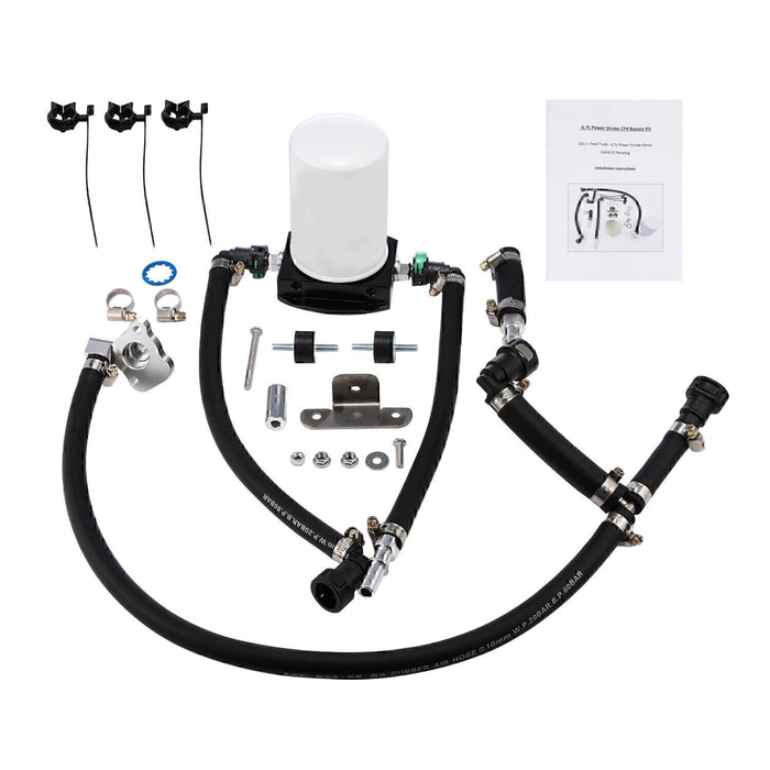 DURAFORCE For Ford 6.7L 2011 -22 Powerstroke Disaster Prevention Bypass Kit Gen2.1 CP4.2