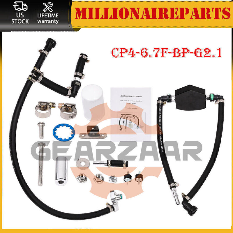 DURAFORCE Gen2.1 CP4.2 Disaster Bypass Set Fit For 2011-2022 Ford 6.7L Powerstroke Diesel
