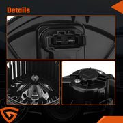 DURAFORCE HVAC Heater Blower Motor for VW CC Golf Jetta Passat Tiguan Audi A3 1K1819015F -