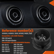 DURAFORCE HVAC Heater Blower Motor for VW CC Golf Jetta Passat Tiguan Audi A3 1K1819015F -