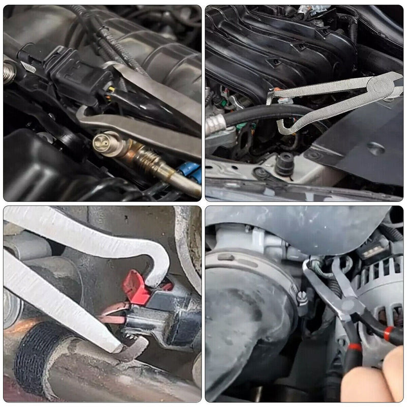 DURAFORCE 2x Electrical Disconnect Pliers Fuel Line Petrol Clip Pipe Pliers Repair Tools