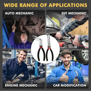DURAFORCE 2x Electrical Disconnect Pliers Fuel Line Petrol Clip Pipe Pliers Repair Tools