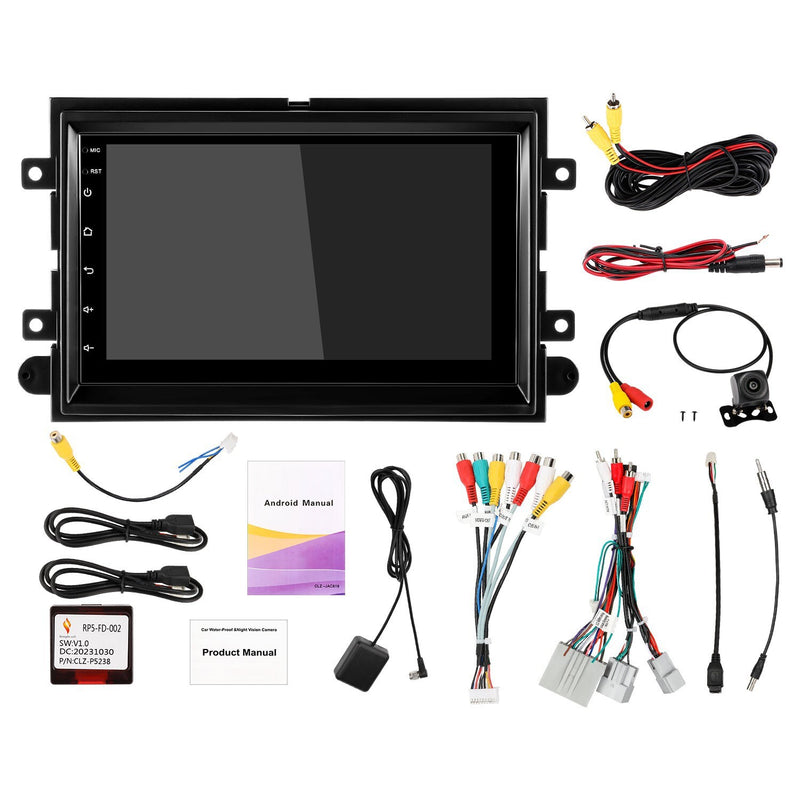 DURAFORCE FOR FORD F150 2004-2008 7" ANDROID CARPLAY CAR STEREO RADIO GPS NAV WIFI BT | US