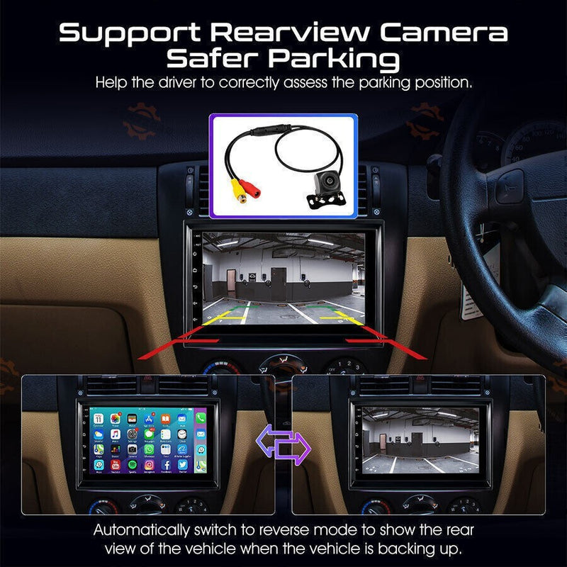 DURAFORCE FOR FORD F150 2004-2008 7" ANDROID CARPLAY CAR STEREO RADIO GPS NAV WIFI BT | US