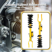DURAFORCE 2 Front Shock Struts w/ Electric For Jeep Grand Cherokee Overland SRT8 2012-2015