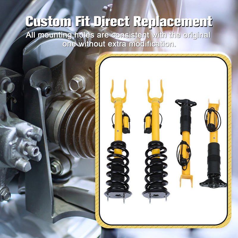 DURAFORCE 4x For Jeep Grand Cherokee SRT SRT8 Front &Rear Shock Struts Assembly 2012-2015