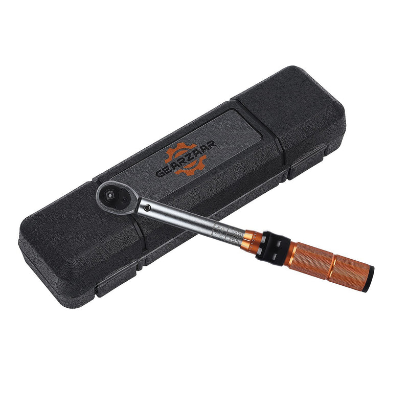 DURAFORCE Torque Wrench tool 1/4" Drive 2-20Nm Bicycle Ratchet Adjustable w/Box Calibrated