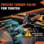 DURAFORCE Torque Wrench tool 1/4" Drive 2-20Nm Bicycle Ratchet Adjustable w/Box Calibrated