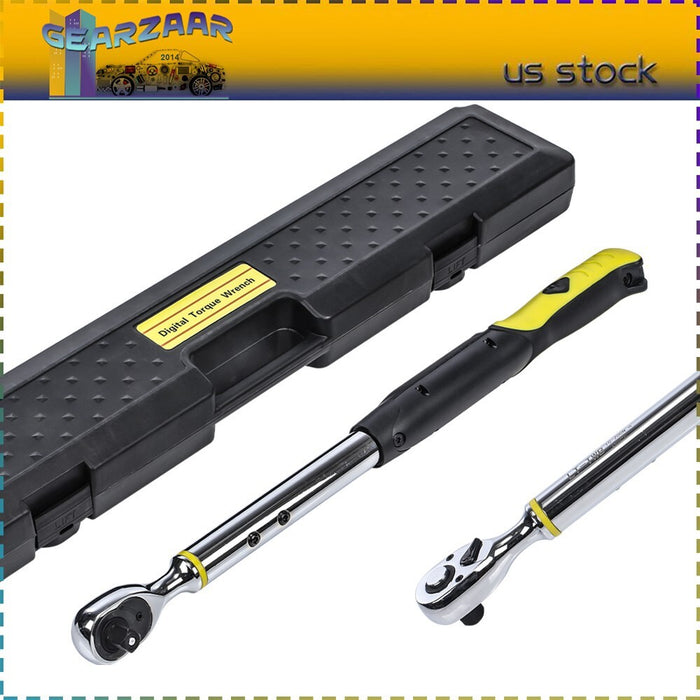 DURAFORCE Digital Torque Wrench Adjustable Electric Torque Wrench-tool 1/2" Drive 10-200NM
