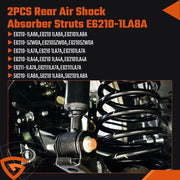 DURAFORCE 2pc Rear Air Suspension Shock Struts For Nissan Armada 5.6L V8 2017-2023