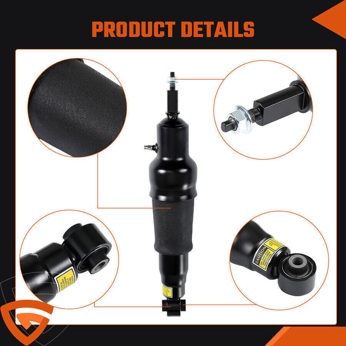 DURAFORCE 2pc Rear Air Suspension Shock Struts For Nissan Armada 5.6L V8 2017-2023