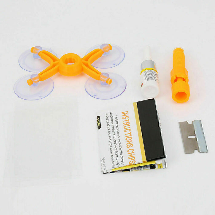 DURAFORCE Car Windshield Repair Kit Fit Auto Glass Nano Crack Repair Fluid Windshield!