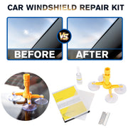 DURAFORCE Car Windshield Repair Kit Fit Auto Glass Nano Crack Repair Fluid Windshield!