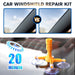 DURAFORCE Car Windshield Repair Kit Fit Auto Glass Nano Crack Repair Fluid Windshield!