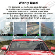 DURAFORCE Car Windshield Repair Kit Fit Auto Glass Nano Crack Repair Fluid Windshield!