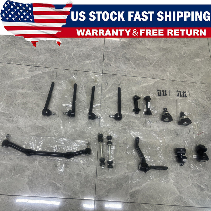 DURAFORCE 14pc Complete Front Suspension Kit Fit for Chevy Blazer S10 and GMC Jimmy 2WD