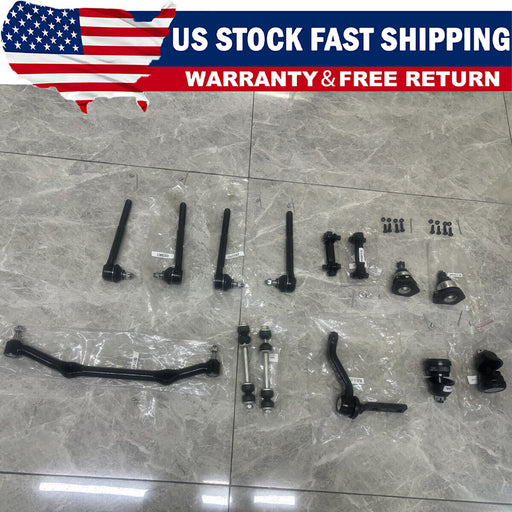 DURAFORCE 14pc Complete Front Suspension Kit Fit for Chevy Blazer S10 and GMC Jimmy 2WD